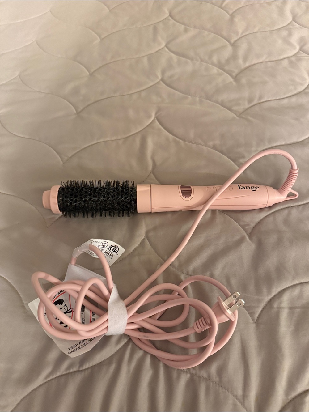 Lange Glam Wave Infrared Thermal Ionic Brush, 2 1/2 Inch Barrel